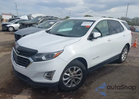 2018 Chevrolet Equinox Lt из США, поврежденный, VIN 2GNAXJEV7J6253410